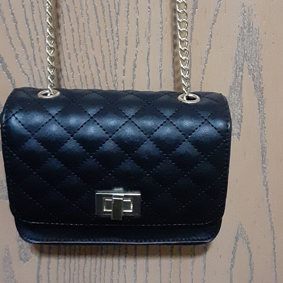 Girls' Turn Lock Quilted Handbag - art class Black - Picture 3 of 6